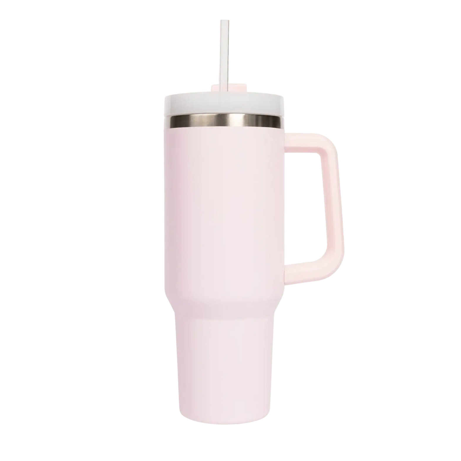 Blush Pink Metal 40 oz Tumbler - SwagglyLife Home & Fashion